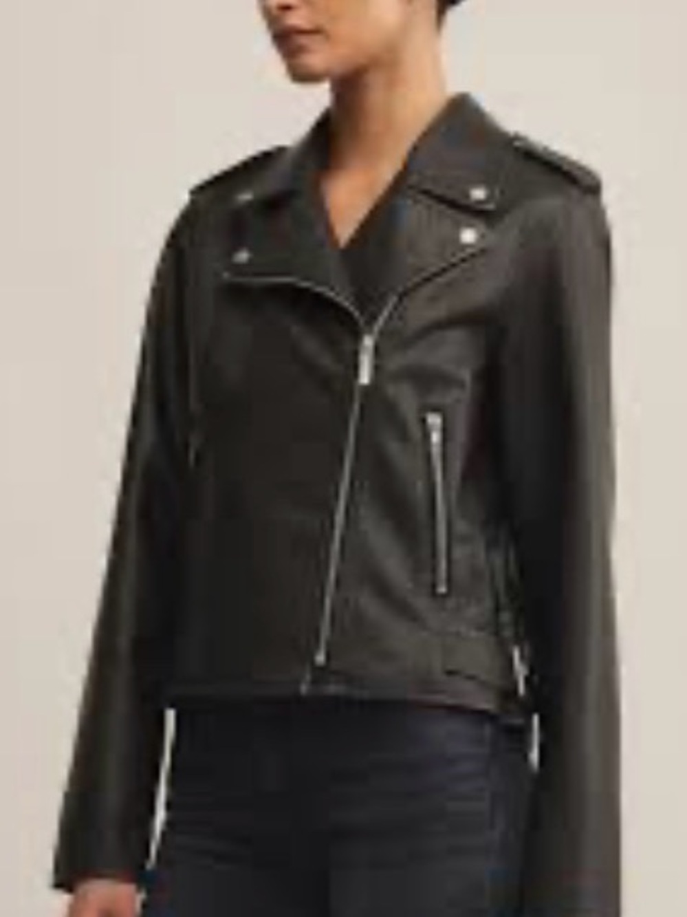 Z Supply Alchemy Vegan Leather Moto Jacket